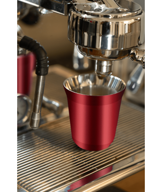 Tasse 150 ml ROUGE MÉTALLIQUE